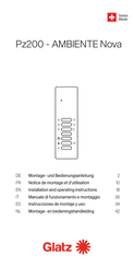 Glatz Pz200 Instrucciones De Montaje Y Uso