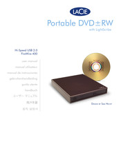 LaCie Portable DVD RW Manual De Instrucciones