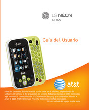 LG NEON GT365 Guia Del Usuario