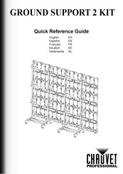 Chauvet Professional Ground Suppost 2 kit Guía De Referencia Rápida