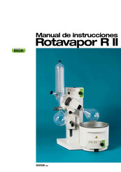 Buchi Rotavapor R II Manual De Instrucciones