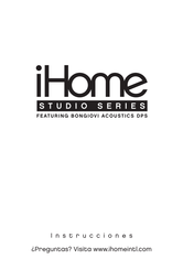 iHome ID3 Instrucciones