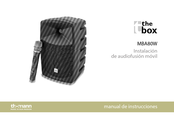 thomann the box MBA80W Manual De Instrucciones