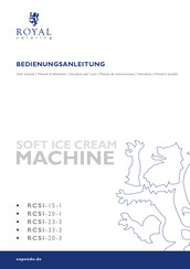 Royal Catering RCSI-15-1 Manual De Instrucciones