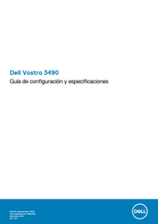 Dell Vostro 3490 Guía De Configuración Y Especificaciones