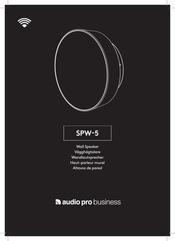 Audio Pro business SPW-5 Manual De Instrucciones