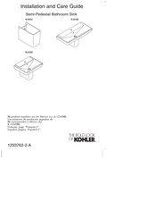 Kohler K-5150 Guía De Instalación Y Cuidado