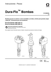 Graco Dura-Flo 1800 Serie Instrucciones - Piezas