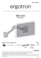 Ergotron MX mini Guia Del Usuario