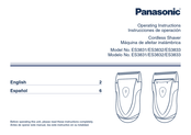 Panasonic ES3831 Instrucciones De Operación