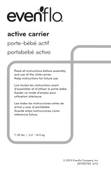 Evenflo active carrier Manual De Instrucciones