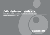 IOGear MiniView Micro Manual De Instalación