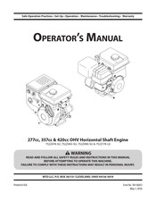 MTD 752Z490-SU Manual Del Operador