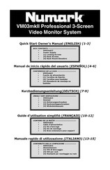 Numark VM03mkII Manual De Inicio Rápido Del Usuario