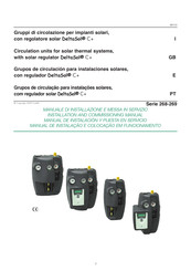 CALEFFI 268 Serie Manual De Instalación Y Puesta En Servicio