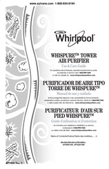 Whirlpool WHISPURE APT40010R Manual De Uso Y Cuidado