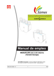 Sames MODUFLOW Manual De Empleo