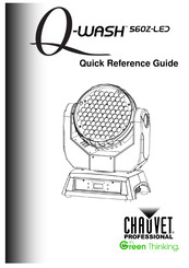 Chauvet Professional Q-WASH 560Z-LED Guía De Referencia Rápida