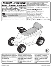 Radio Flyer 903A Manual Del Usuario