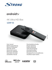 Strong androidtv LEAP-S1 Manual Del Usuario