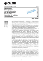 CALEFFI 546207 Manual De Instrucciones