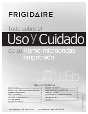 Frigidaire FGMO3067UF Uso Y Cuidados