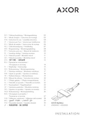 Axor MyEdition 47432000 Modo De Empleo / Instrucciones De Montoje