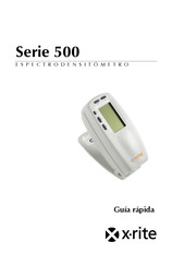 X-Rite 500 Serie Guía Rápida
