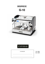 EXPOBAR G-10 MANUAL DE INSTRUCCIONES Descargar en PDF | ManualsLib