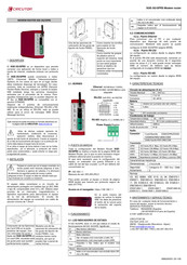 Circutor SGE-3G/GPRS Guia De Inicio Rapido