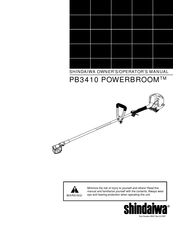 Shindaiwa POWERBROOM PB3410 Manual Del Propietário