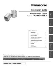 Panasonic VL-MWD501EX Guia De Informacion