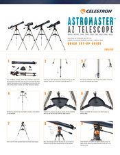 Celestron PowerSeeker 70AZ Guía Rápida De Instalación