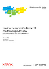 Xerox Creo CX Guía De Conexión Rápida