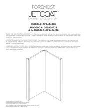 Foremost JETCOAT GFS424278 Manual Del Usuario