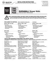 Mustee DURAWALL 742C Instrucciones Para La Instalación