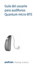 Unitron Quantum micro-BTE Guia Del Usuario