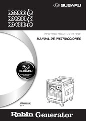 Robin RG2800iS Manual De Instrucciones