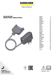 Kärcher BC 18V Manual Del Usuario