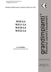 Grandimpianti WF8 G4 Instrucciones Para La Instalación Y El Uso