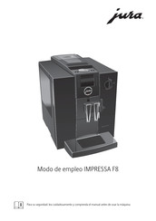 Jura IMPRESSA F8 Modo De Empleo