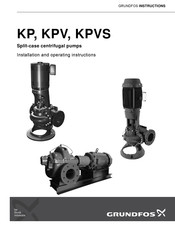 Grundfos KPVS Instrucciones De Instalación Y Funcionamiento