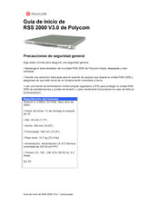 Polycom RSS 2000 V3.0 Guia De Inicio Rapido