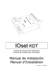 Carlos Silva IOset KDT Manual De Instalación