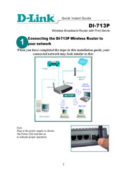 D-Link DI-713P Guía De Instalación Rápida