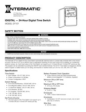 Intermatic IDIGITAL DT101 Manual De Instrucciones