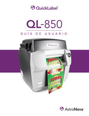 AstroNova QuickLabel QL-850 Guía De Usuario