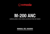 V-Moda M-200 ANC Manual Del Usuario