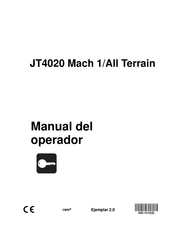 CMW JT4020 Mach 1/All Terrain Manual Del Operador