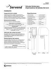 Manitowoc Servend CEV-40 Serie Manual De Instrucciones